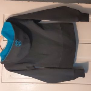 Lululemon Gray Full Zip Hooded Jacket Sz 6